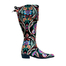 Load image into Gallery viewer, Satin Silk Over the Knee