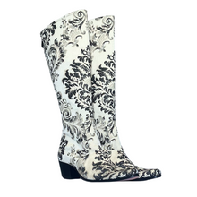 Load image into Gallery viewer, French Riviera Noir Knee High