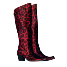 Load image into Gallery viewer, Red Jaguar Knee High