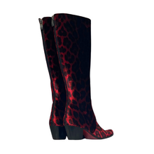 Load image into Gallery viewer, Red Jaguar Knee High