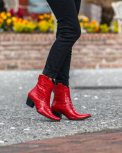 Load image into Gallery viewer, Sydney Red Bootie
