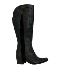 Load image into Gallery viewer, Parisian Nights Fringe Tall Cowboy