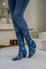 Load image into Gallery viewer, Eden Navy Modern Cowboy