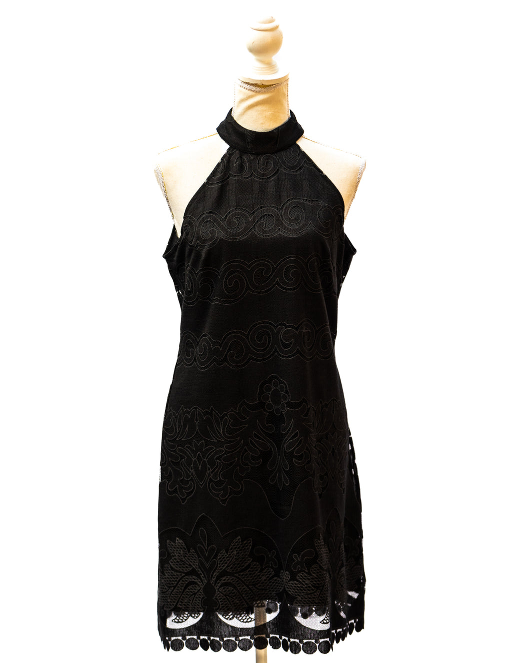 Marina Black Lace Dress