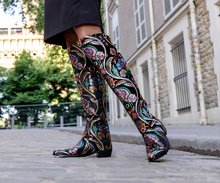 Load image into Gallery viewer, Satin Silk Over the Knee