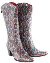 Load image into Gallery viewer, Northern Lights Modern Cowboy Boots