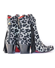 Load image into Gallery viewer, Grey Leopard with Fringe