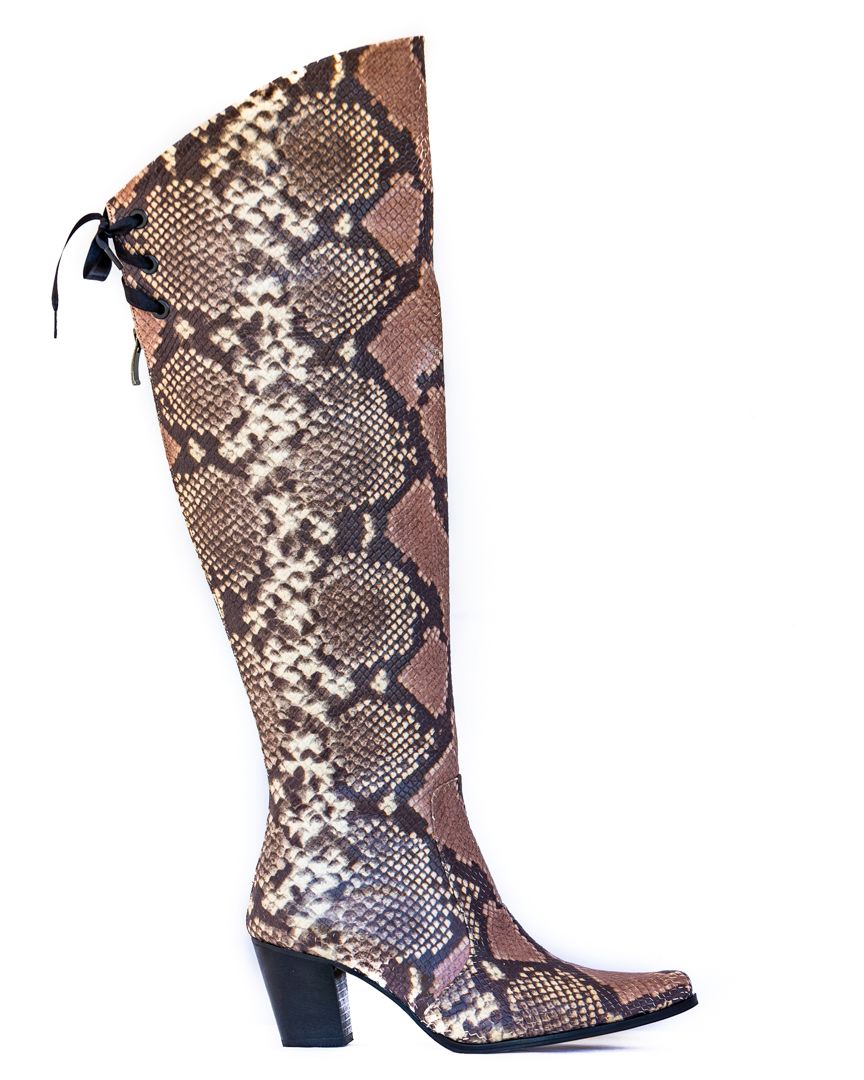 Natural Python Over the Knee