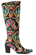 Load image into Gallery viewer, Satin Silk Knee High Boot