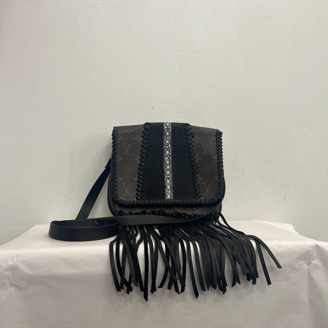 LV Stingray Fringe Crossbody