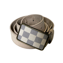 Load image into Gallery viewer, Vintage Louis Vuitton Azur Square Buckle with Leather Belt
