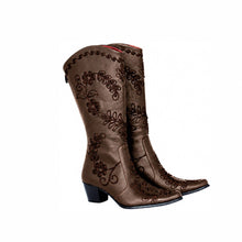 Load image into Gallery viewer, Nice' Espresso Modern Cowboy Boots
