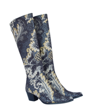Load image into Gallery viewer, Black and Gold Knee High

