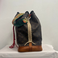 Load image into Gallery viewer, Large LV Red/Green Tote
