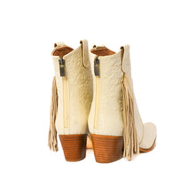 Load image into Gallery viewer, Bali Pearl Fringe Bootie
