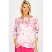 Load image into Gallery viewer, V Animal Print Top
