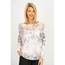 Load image into Gallery viewer, V Animal Print Top
