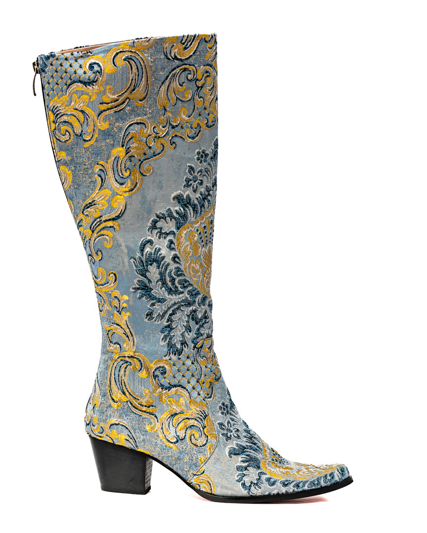French Riviera Denim Knee High