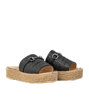 Load image into Gallery viewer, Manchester Black Espadrille
